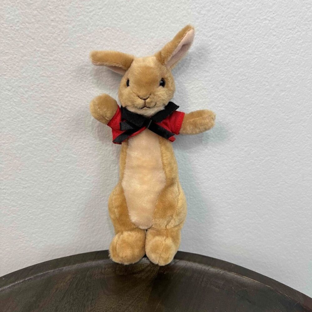 Toy Factory Peter Rabbit Plush Stuffed Toy Animal Easter Brown Tan Small
